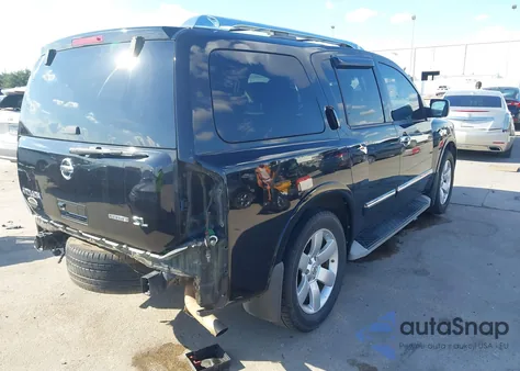 2013 Nissan Armada Sl from USA, damaged, VIN 5N1BA0ND0DN612270